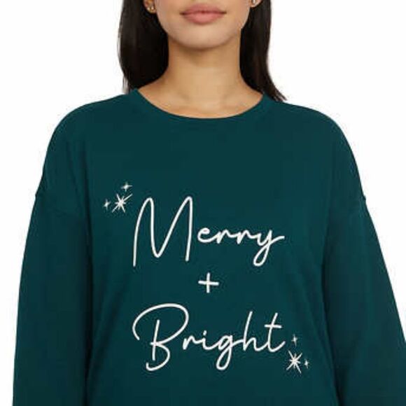 Ellen Tracy Ladies' Holiday Sweatshirt - Picture 4 of 8